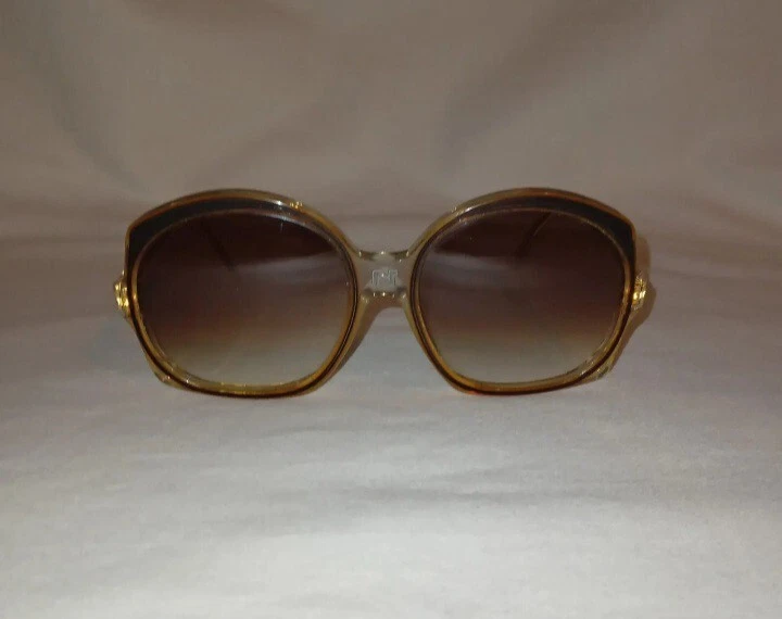 Nina Ricci womens oversized wide rim Vintage iconic designer Sunglasses 1970s - Image 4 of 4