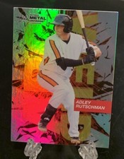 2021 Skybox Metal Universe Champions Adley Rutschman Rookie #AW-11 FREE SHIPPING