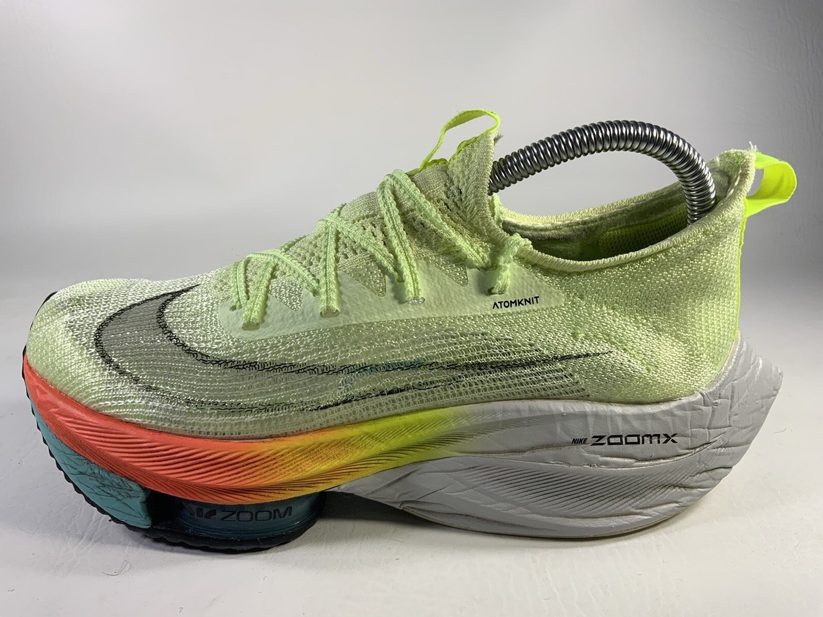 Nike Air Zoom Alphafly Next% Barely Volt Orange Black Womens Size