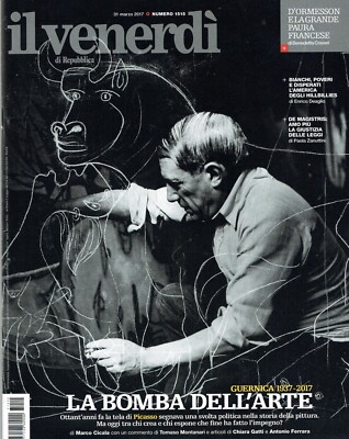 FRIDAY 2017/1515=GUERINICA PICASSO=BENDETTA BARZINI=FRANCESCO MOTTA=BORGNA E.=
