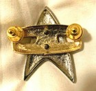 STAR TREK DEEP SPACE 9 COMMUNICATOR METAL GOLD & SILVER PLATING HALLOWEN COSPLAY — photo 2
