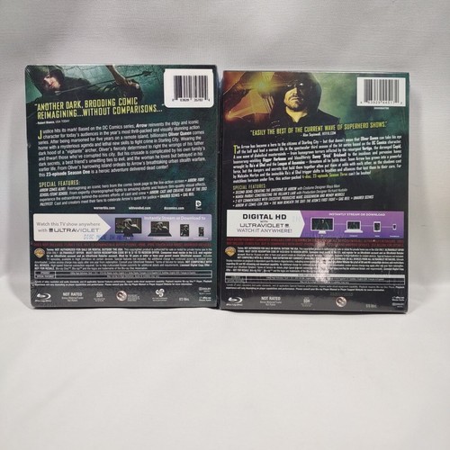 DC Comic's Arrow Seasons 1 And 3 Blu-Ray DVD TV Series With Slipcover Sealed NEW - Picture 4 of 9