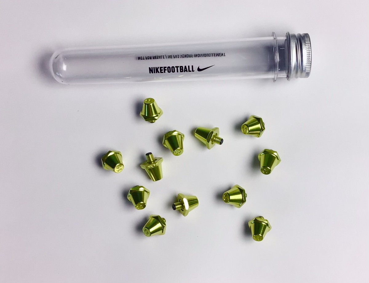 Full Set of 12 Gold Authentic Nike Studs (8-11mm + 4-13mm Full Set of 12 Gold Authentic Nike Studs (8-11mm + 4-13mm