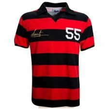 55 Red BRAZIL XL National Football Rugby Polo Shirt  Evaristo de Macedo 1953  10