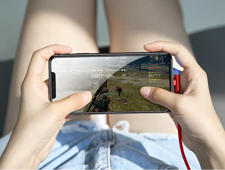 90 degree LED Gaming cable Data USB Charge Sync For iPhone 11 Pro/11/XS/X/8/7/6 - Image 3 of 4