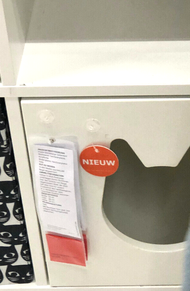 IKEA Kallax Katzenhaus,
