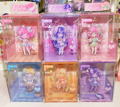 My Little Pony Maid Cafe Pinkie Pie Twilight Sparkle Self-assembly Stand Figure