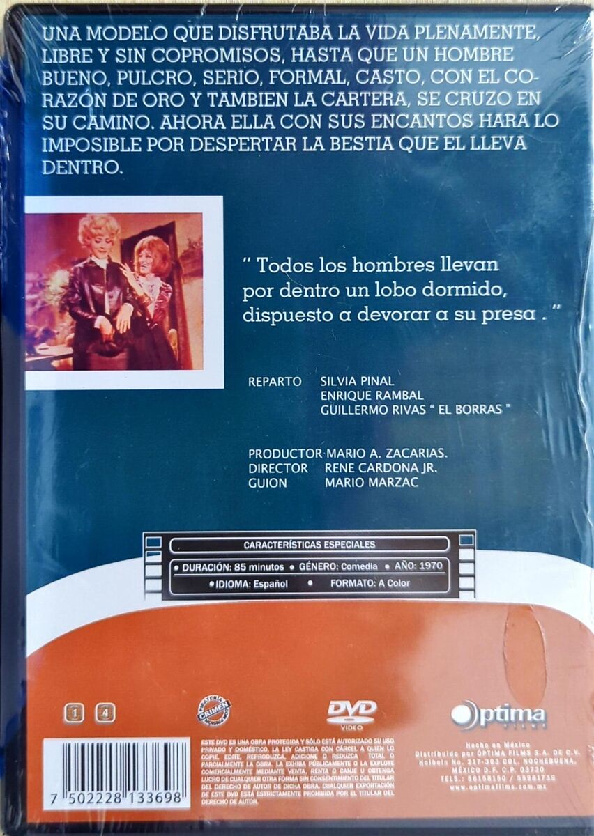 Abastecer Despido Altoparlante El despertar del lobo (1970, DVD) Silvia Pinal, Enrique Rambal, Irlanda  Mora | eBay