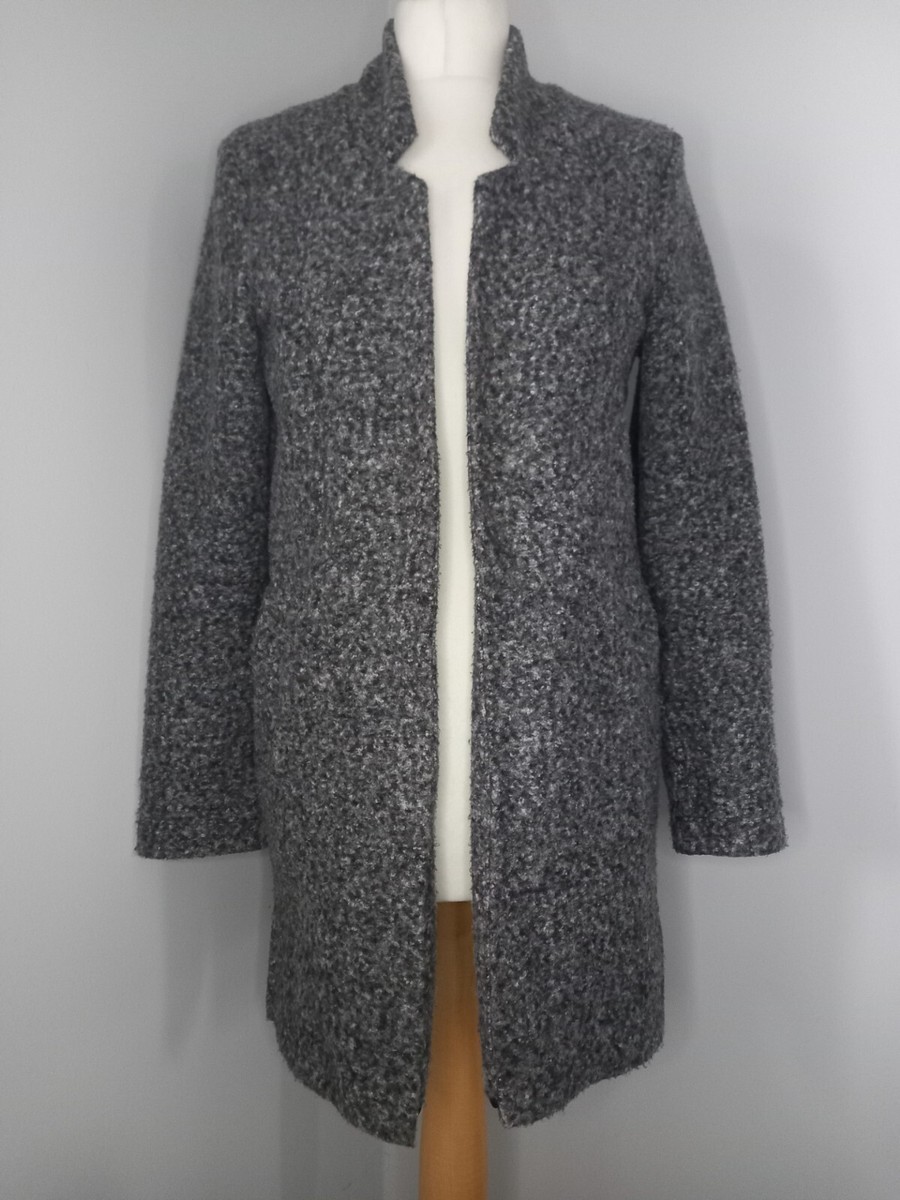 Debenhams Principles Grey Coatigan Size Petite Very Good