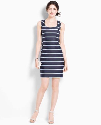 Robe Chemisier Sans Manches Ann Taylor Rayée - Taille Small (4), Neuve Avec étiquette (NWT)