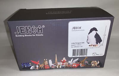 JEKCA Building Blocks Little Penguins 02S~ST19BD12~590 Bricks~NEW~SEALED