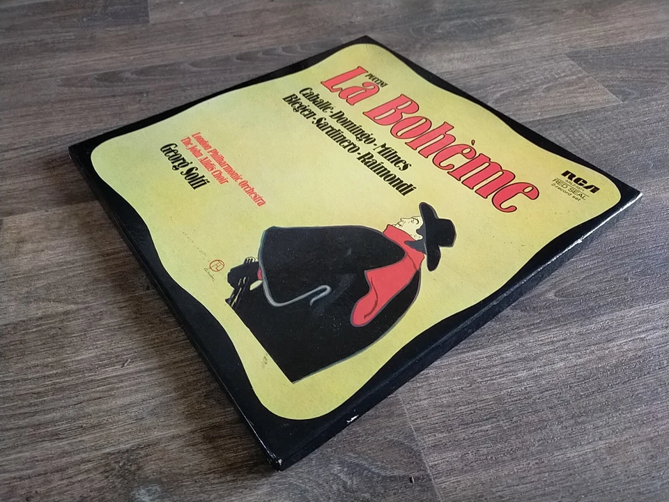 ARL2 0371 - Puccini - La Boheme SOLTI / CABALLE / MILNES- 2 LP Record Box Set - Image 4 of 4