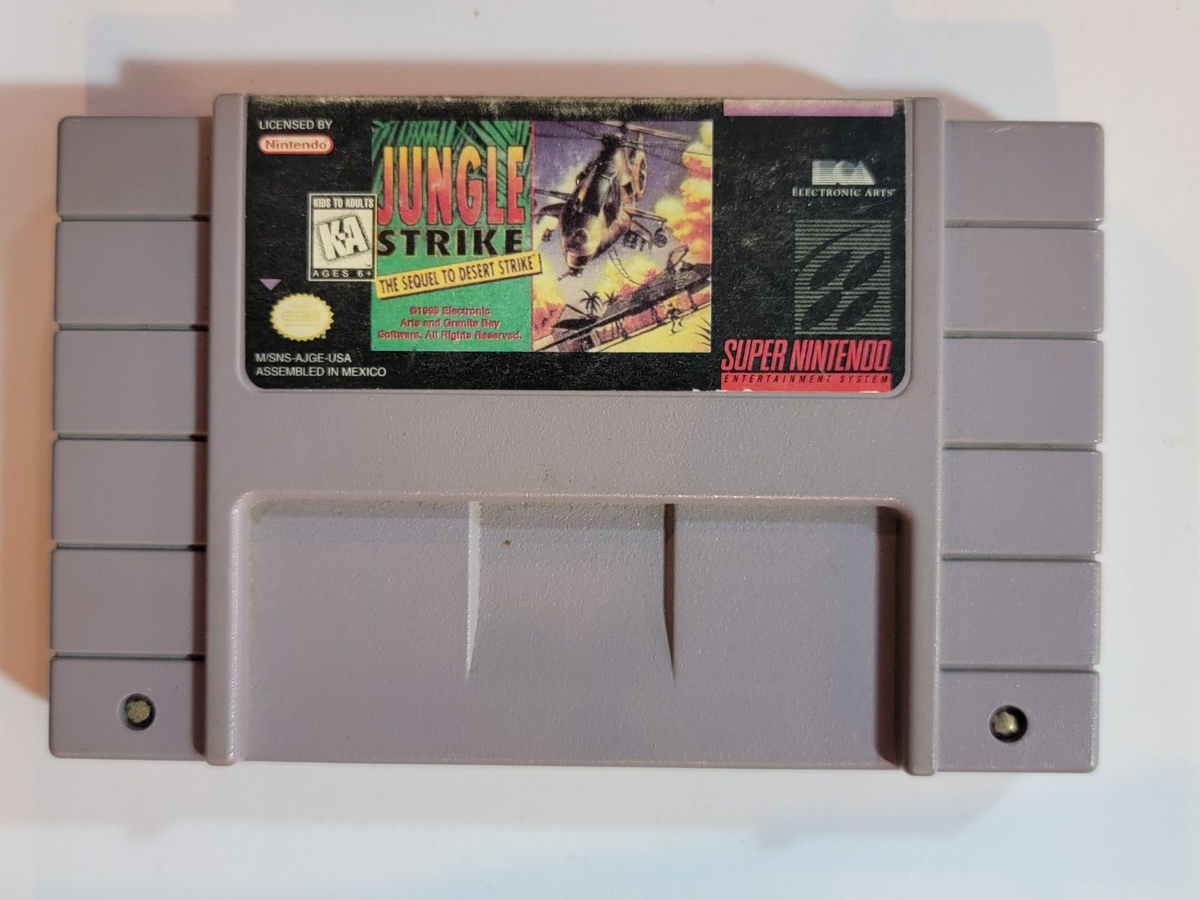 Jungle Strike (Super Nintendo) SNES | eBay