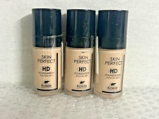 3 X KOKIE SKIN PERFECT HD FOUNDATION 30 ML- CHOOSE YOUR SHADE