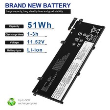 L18M3P73 L18C3P72 Battery For Lenovo ThinkPad T490 T495 P43S 02DL007 11.52V 51Wh