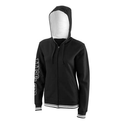 Wilson Damen Team Ii Full-Zip Hoody  Sweatjacke schwarz XS