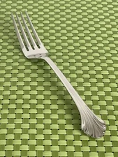 Gorham GRANDE QUINTETTE Stainless Dinner Fork 18/10 Glossy Fan Tip Flatware