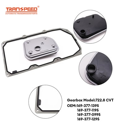 722.8 CVT Transmission Oil Filter Pan Gasket Fluid Kit Mercedes Benz 1693771395