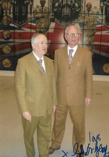 Gilbert & George Autogramme signed 20x30 cm Bild