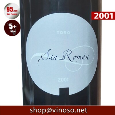 San Roman 2001 Bodegas y Vinedos Mauro Mariano Garcia D.O. Toro