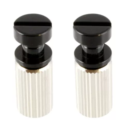 NEW (2) Black Studs and Anchors for Stop Tailpiece USA Gibson® SAE - TP-0455-003