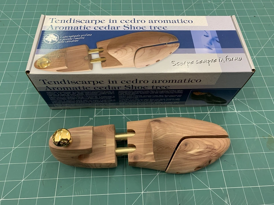 PRESTIGE Tendiscarpe legno di cedro forme per scarpa calzature regolabile 1 PAIO