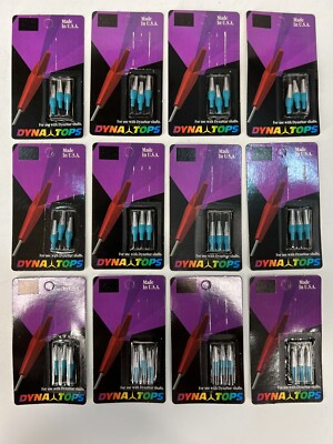 36 X Dynastar Dart Dyna-tops w/ FREE SHIPPING TEAL (12 Packs)