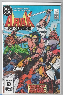 Arak #39 Son Of Thunder DC Comics 1984 Thomas DeZuniga Reader Copy