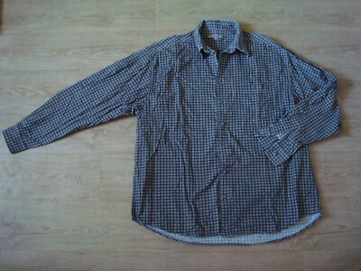 kariertes anthrazit Herren Männer Hemd Holzfällerhemd warm  Gr. XL von s. Oliver