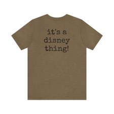 Unisex Jersey Short Sleeve Tee Painting of Disneyland Resort park map