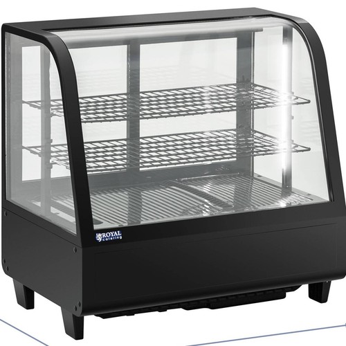 Kühlvitrine 100 L Kuchentheke 3 Ebenen Kühltheke Kunststoff + Glas 2 - 10 °C - Bild 6 von 6