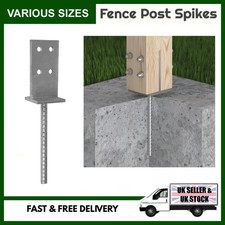 Internal Metal Post Foot Ground Anchor 70mm & 90mm Galvanised Heavy Duty Support