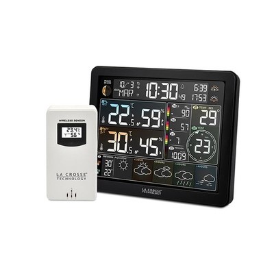 La Crosse Technology J+4 WLAN-Wetterstation mit Vorhersage und Luftqualität