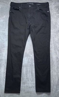 Guess Men s Slim Tapered Black Denim Jeans Size 36Wx31L