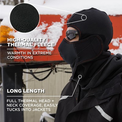 Balaclava with Detachable Heat Exchanger Face Mask, Winter  display picture 1