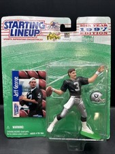1997 JEFF GEORGE sole Oakland Los Angeles Raiders Starting Lineup #3