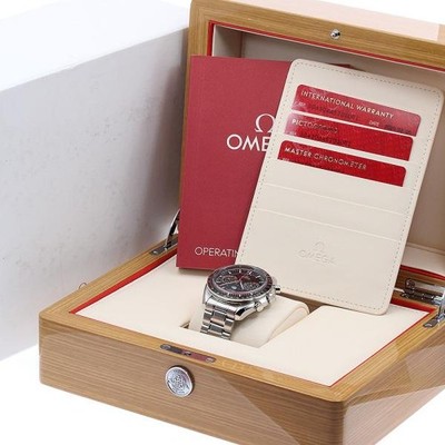 OMEGA Speedmaster 304.30.44.52.01.001 44mm SS Black Dial Automatic Watch #C1704