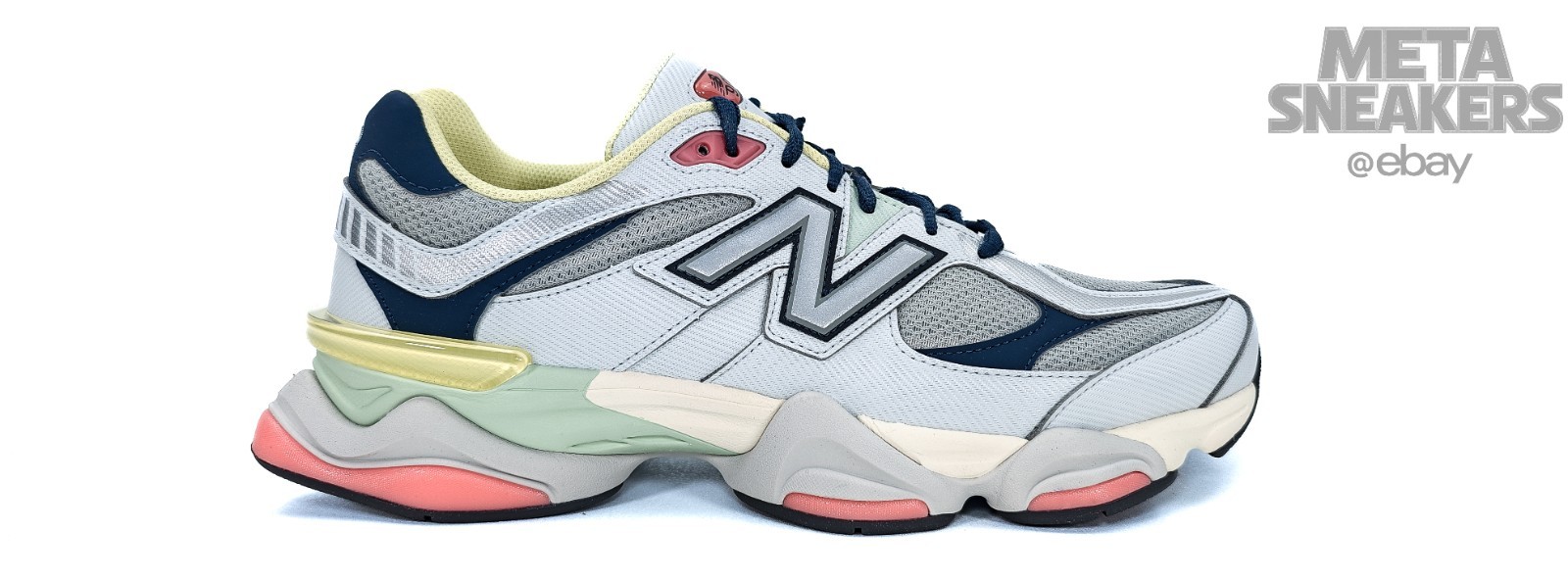 New Balance 9060 US 12 Men's Blue/Grey/Yellow/Pink Easter Pack NB - U9060TMB NIB