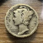 1924-D Mercury Dime - Actual Coin Shown - Free Shipping & Tracking INV#516
