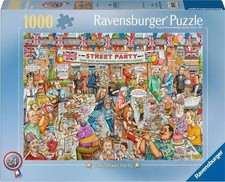 NEW Ravensburger 1000 Pieces Jigsaw Puzzle 14 Ages The Street Party