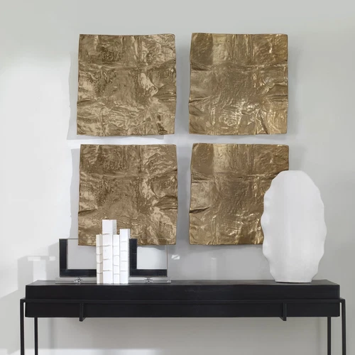 Uttermost Archive Brass Wall Decor - Picture 3 of 6