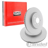 2X Mapco Bremsscheiben 345Mm BelÜFtet Vorne Passend FüR Chrysler 300C Dodge Chal