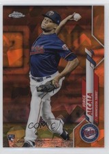 2020 Topps Chrome Update Sapphire Edition Orange 19/25 Jorge Alcala #U-44 s5j