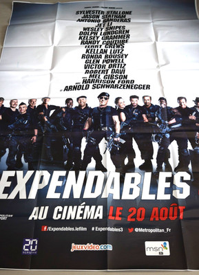 P317 Kinoplakat  EXPENDABLES 3 Sylvester Stallone, Jason Statham, Jet Li