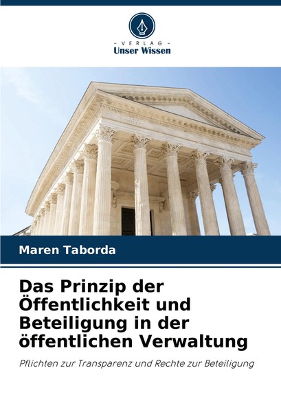 Maren Taborda | Das Prinzip Der ÖFfentlichkeit Und Beteiligung In Der...-image