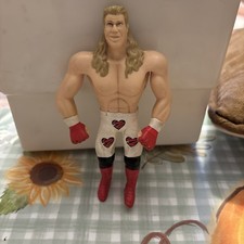 SHAWN MICHAELS WWF BendEms Series 3 Just Toys Wrestling Action Figure WWE Loose