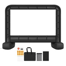 Portable 14 ft Inflatable Projector Screen for Outdoor Movie Nights
