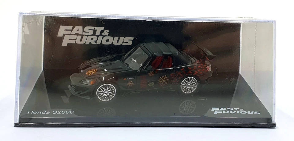 DeAgostini 1/43 Scale F220CMC022 - Fast and Furious Honda S2000 - Black/Red - Image 3 of 4