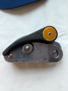 Petzl GRIGRI Cam Assisted Blocking Belay Device Rock Climbing PreOwned Vntg