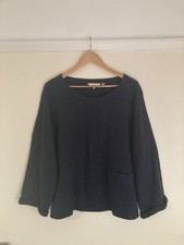 Seasalt Skylight Navy s Rundhals Sweatshirt O...